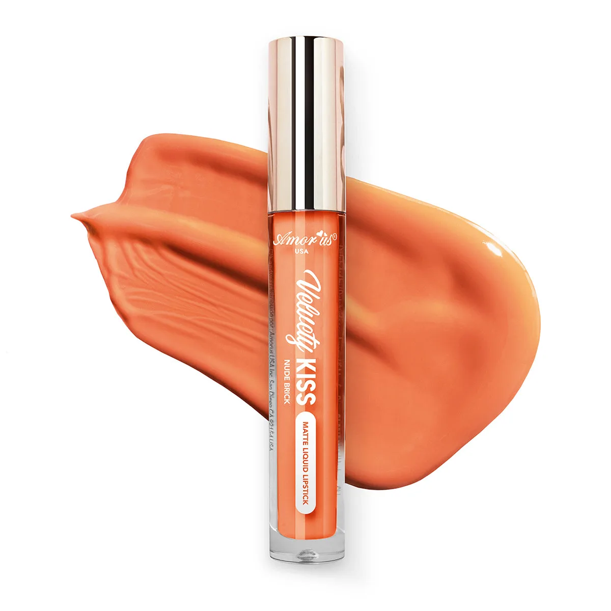 Nude Brick - Velvety Kiss Matte Liquid Lipstick