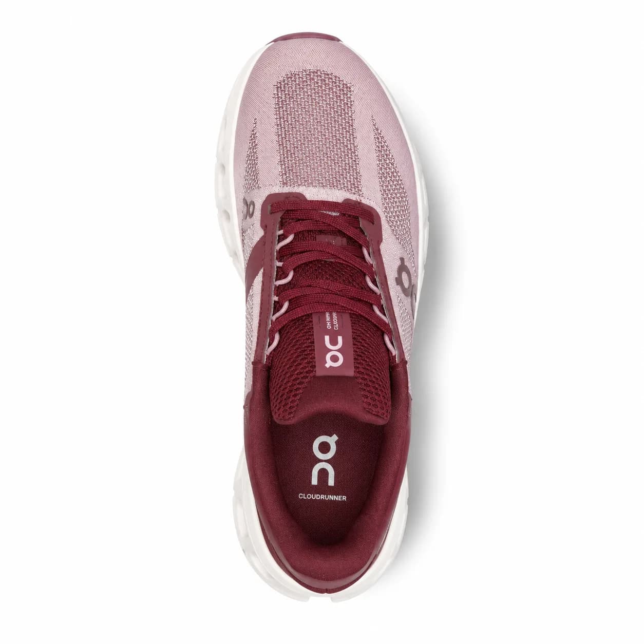 Tenis estilo On Running vino